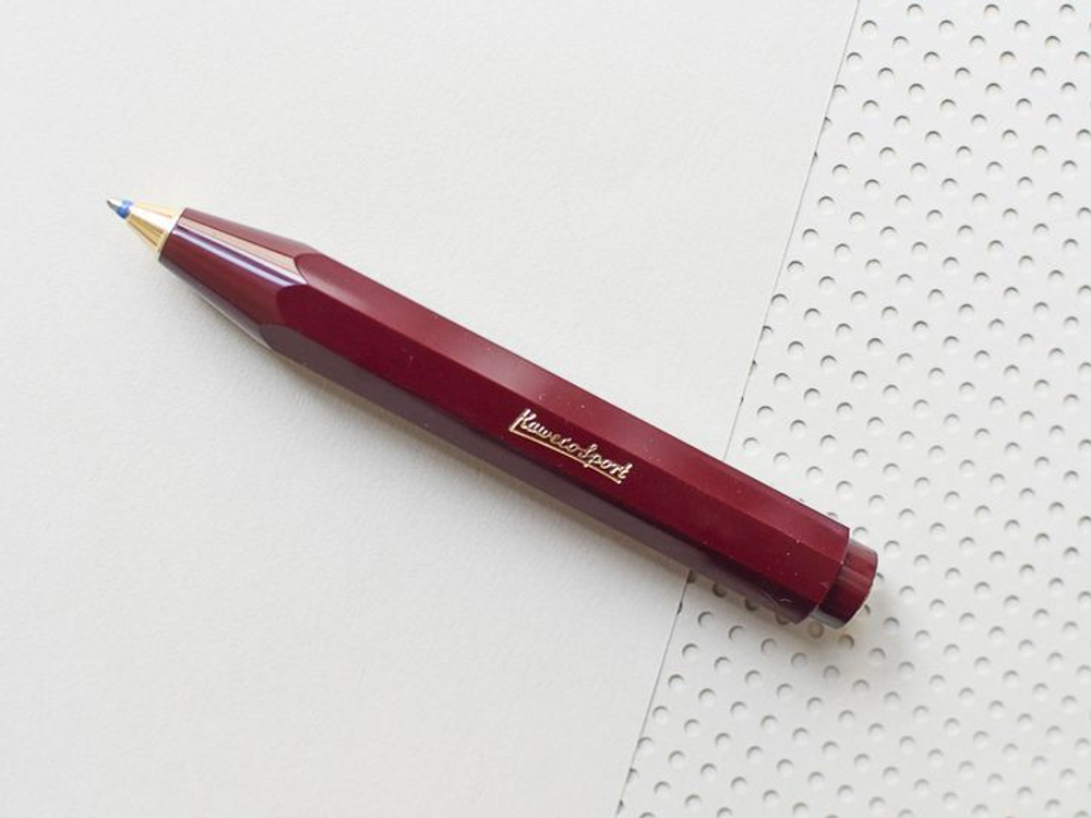 Шариковая ручка Kaweco Classic Sport Bordeaux (10000492) 1.0 мм бордовый корпус
