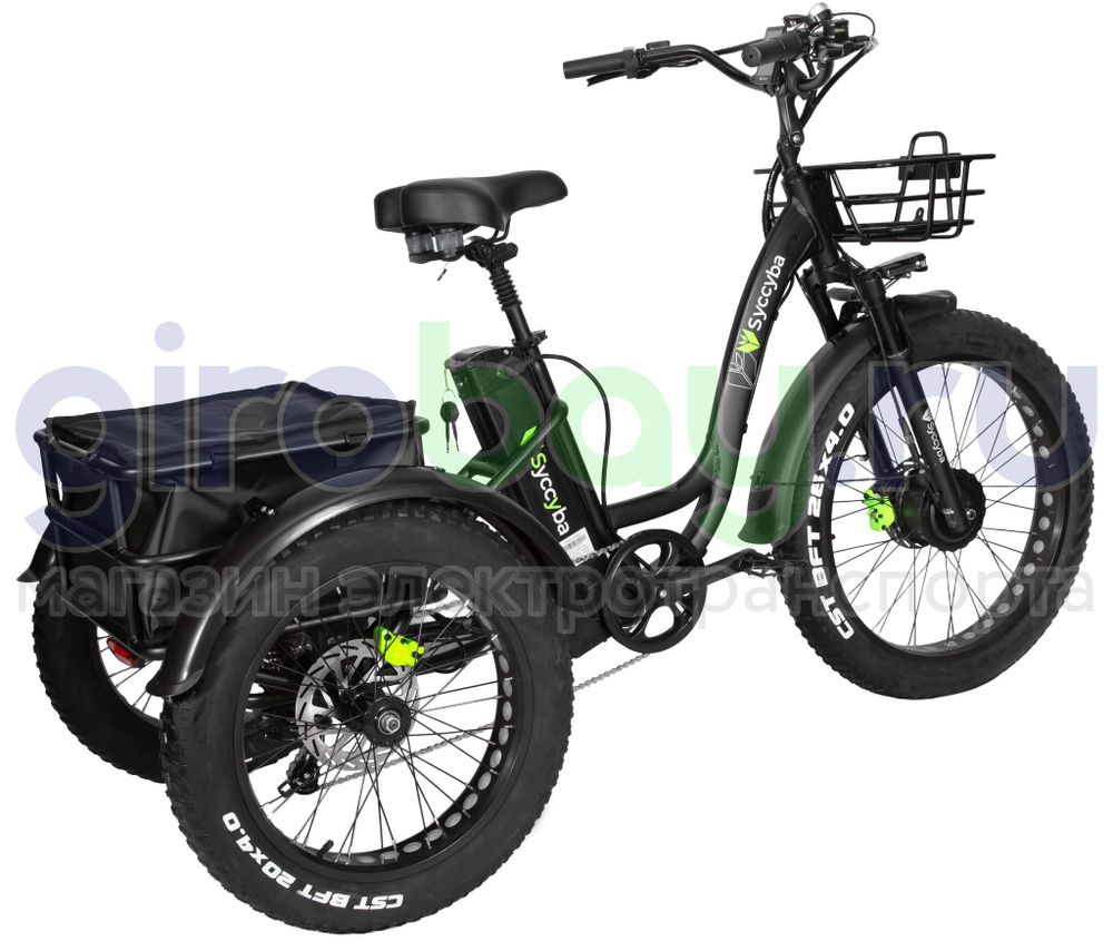 Электровелосипед Syccyba Trike фото №11