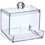 Контейнер для ватных палочек Прозрачный 9,5х9 см