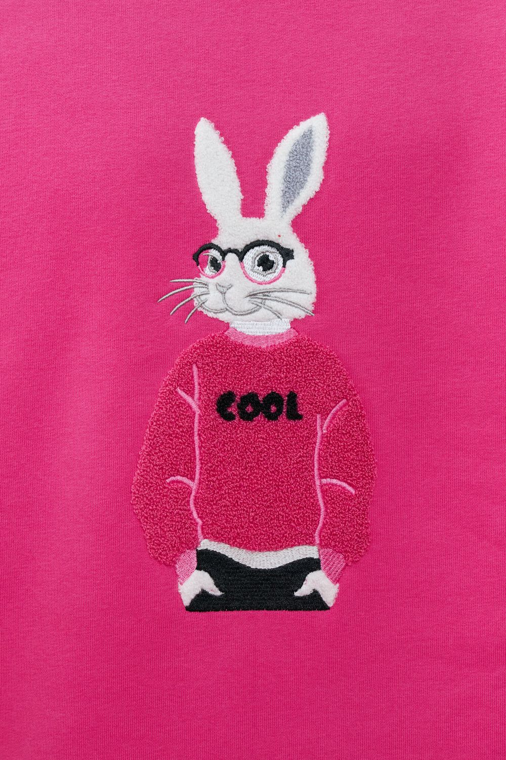 СВИТШОТ ЗАЙКА COOL FUCHSIA