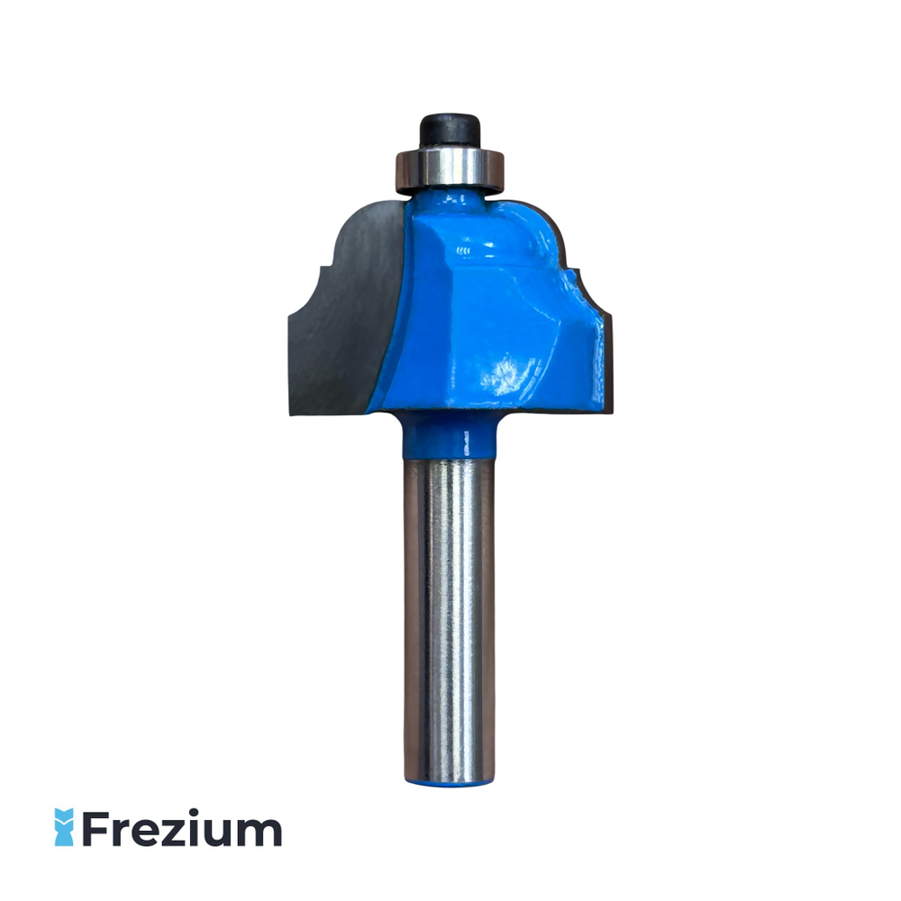 Калевочная фреза по дереву 28x8x19 мм Калевочная фреза по дереву 28x8x19 мм