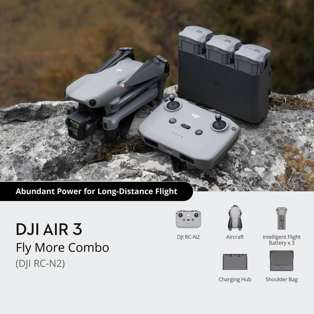 Квадрокоптер DJI Air 3 (DJI RC 2)