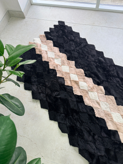 Покрывало меховое ковер из шкуры овчины