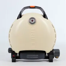 Портативный газовый гриль O-Grill 700T bicolor black-cream + адаптер А, 1 горелка