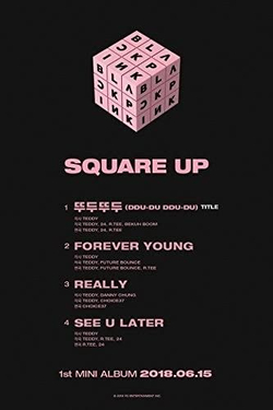 Альбом BLACKPINK - Square Up 1st Mini Album RANDOM Version