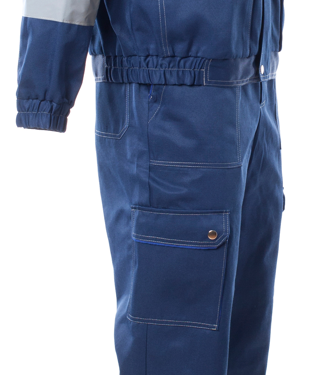 Костюм АНТЕЙ с СОП летний куртка, п/к цв.т.синий/василек (44-46) 88-92, 182-188