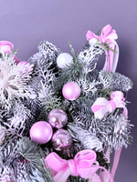 Милая новогодняя композиция «Хвойное волшебство»