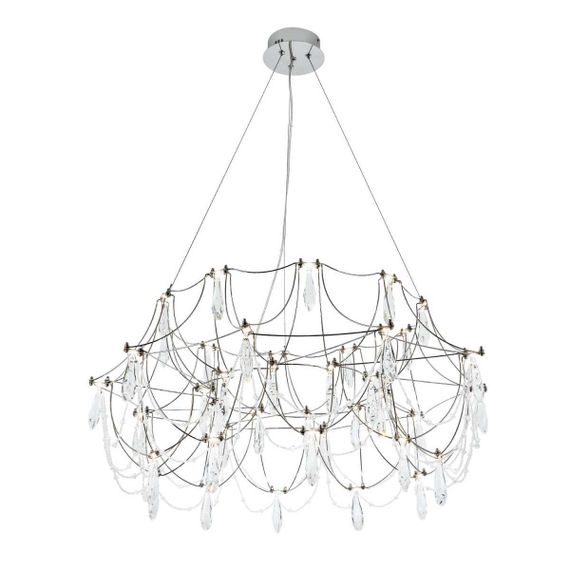 Подвесная светодиодная люстра Modelux Premium ML.5603.800P СН