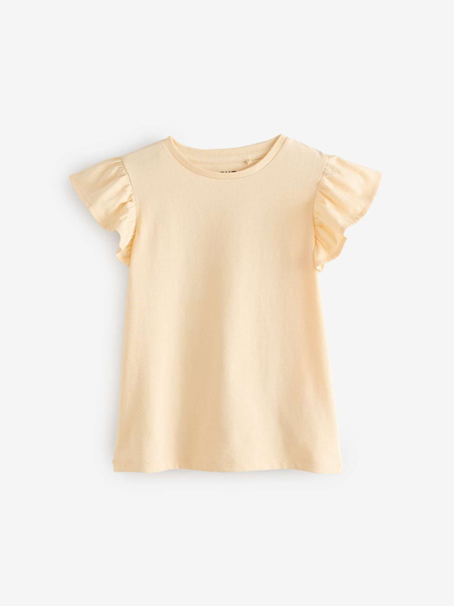 Футболка для девочки Next E44-336, 4 шт., Розовый, Голубой, Белый