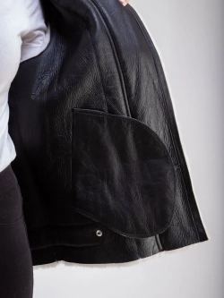 Дубленка натуральная короткая зимняя Турция