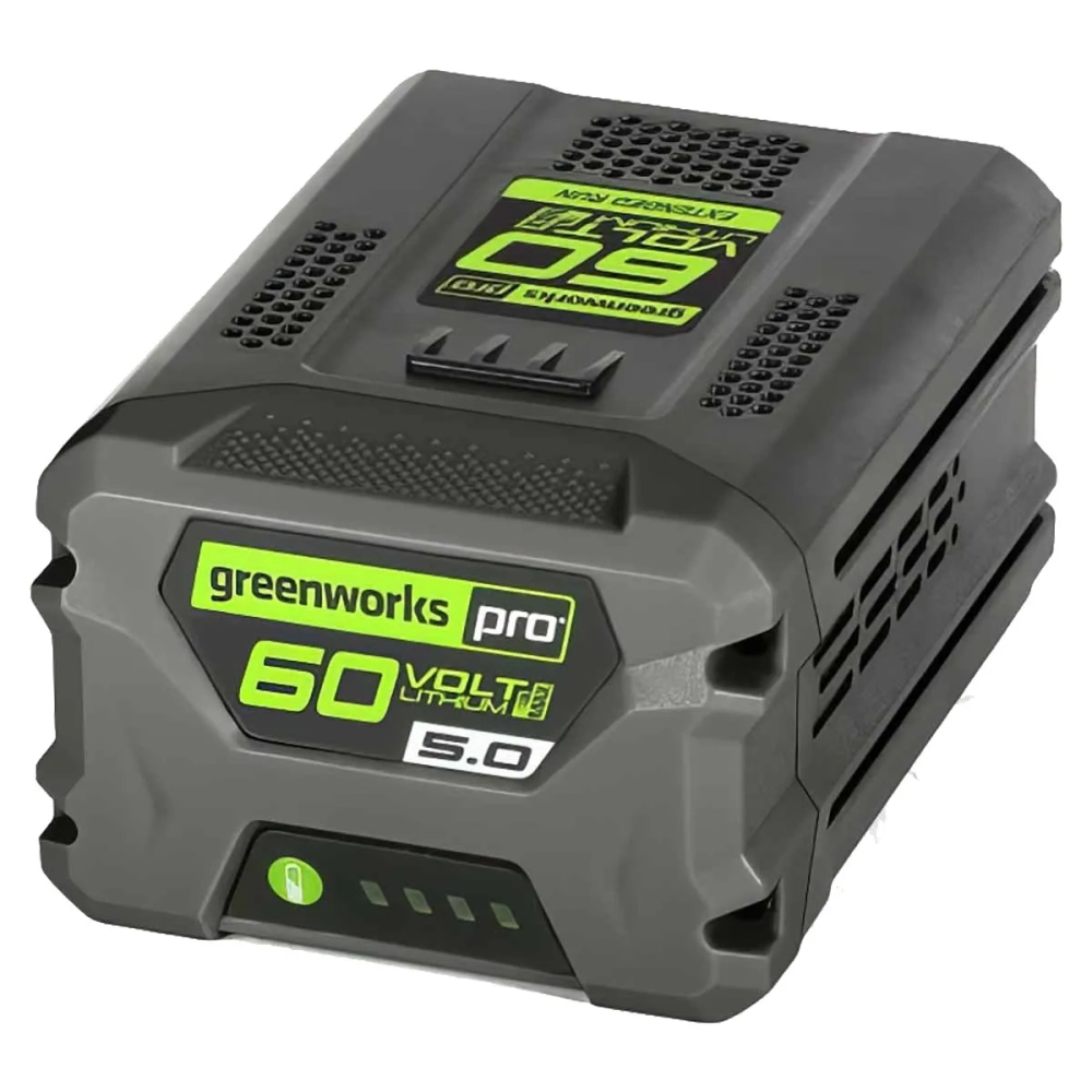 Greenworks GD60SS30K5 60В электролопата (1 x 5 Ач, ЗУ) ковш 30 см, выброс 6 м 2602607UG