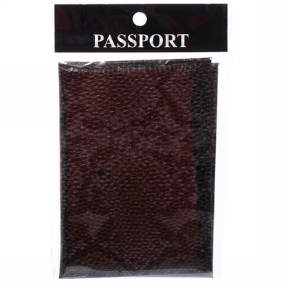 Обложка на паспорт «Классика», цвет черный, 9,5*14см