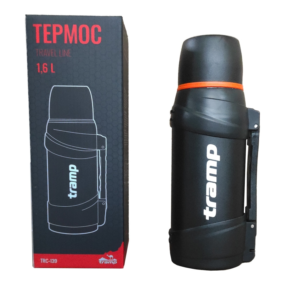Tramp Термос Travel 1.6 л, TRC-139, чёрный