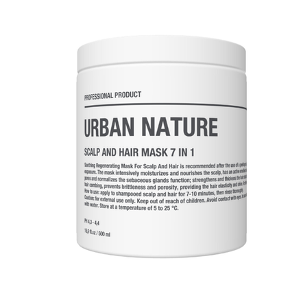 URBAN NATURE 7 в 1 Маска для кожи головы