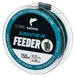 Леска монофильная Salmo Sniper FEEDER Moss Green 150/023