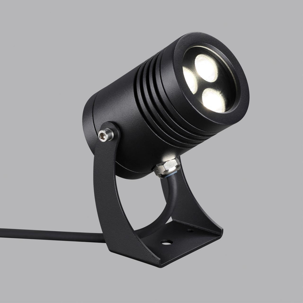 6648/6WA NATURE ODL24 000 черный/металл Фасадный поворотный светильник на 360° IP67 LED CREE 6W 4000K 30° AC85-265V STIMA