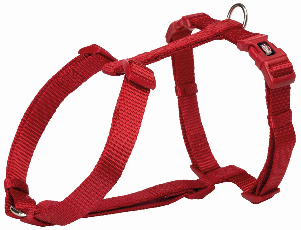 Шлейка Premium H-Harness, XS–S: 30–44 см/ 10 мм, красный, Trixie
