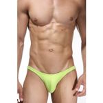 Мужские трусы слипы салатовые DARKZONE DZN6416