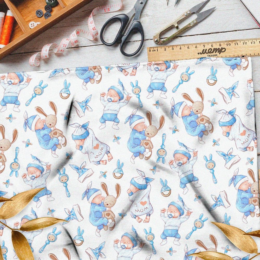 Ткань поплин детский сон