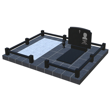 Готовое ритуальное сооружение 3,0м*2,4м (под ключ)