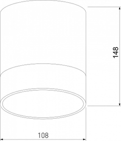 Накладной светильник Elektrostandard Light LED 35140/H белый