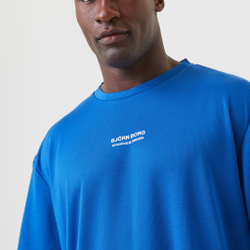Мужское теннисное поло Björn Borg Loose T-Shirt Men - Blue