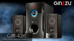 Акустика Ginzzu GM-426 USB/FM/60W Bluetooth (2.1)