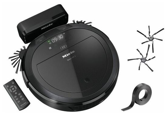 Робот-пылесос Miele SPQL0 Scout RX3 OBSW чёрный обсидиан 41PQL005