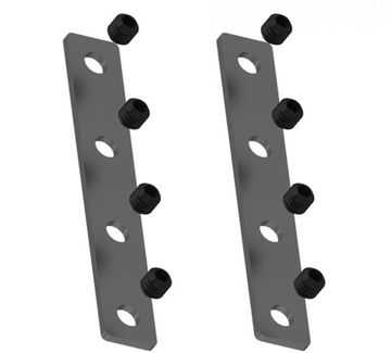 ST001.169.00.1 Прямой соединитель комплект (4 соединителя+16 винтов) комплект ST-Luce Серебристый SKYLINE 220