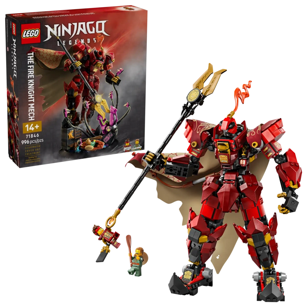 Конструктор LEGO Ninjago 71846 Боевой робот Рыцарь огня
