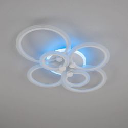 Citilux Сента CL237B160E RGB Люстра с пультом Белая