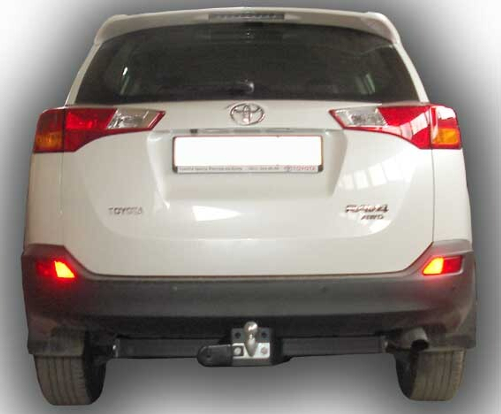 Фаркоп(прицепное) Лидер-Плюс для TOYOTA RAV 4 2013-2019(паспорт и сертификат в комплекте)(без электрики)T116-F