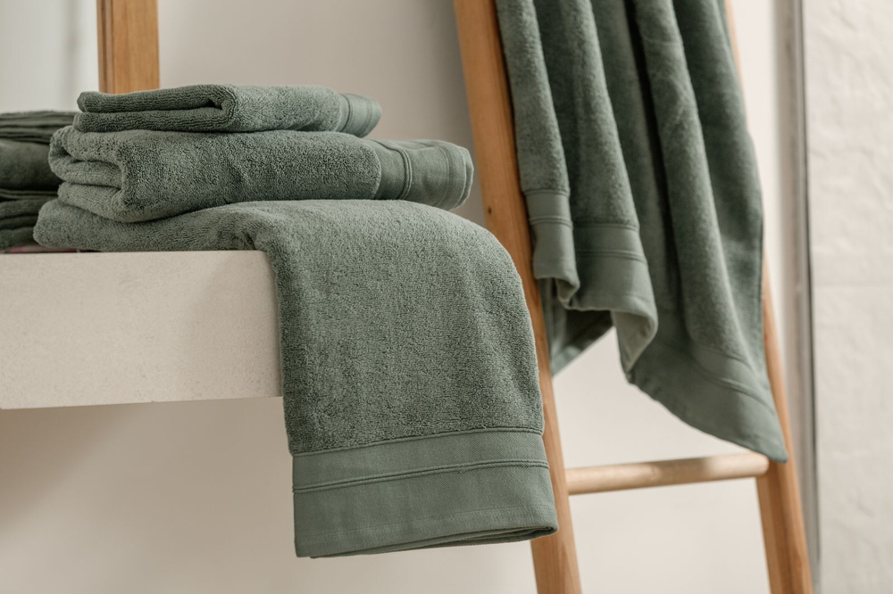 Полотенце 70x140 German Grass Olive Balance Grass