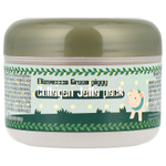 Elizavecca, Green Piggy, коллагеновая желеобразная маска для лица, 3,53 унции (100 г)