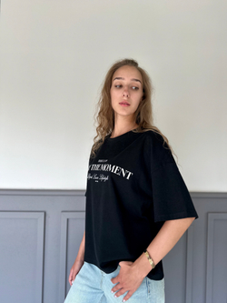 Футболка oversize Enjoy the moment