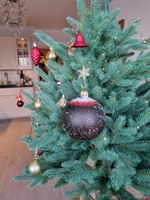 Шар стеклянный "Исакиевский собор",  ручная роспись