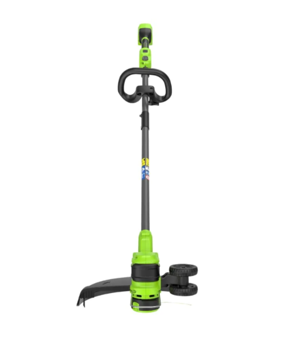 Триммер аккумуляторный Greenworks GD24LT331, 24V, 33 см, (2113407)