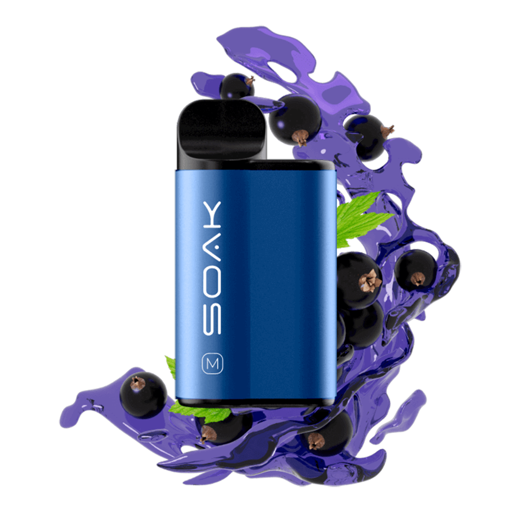 SOAK M - Blackcurrant Daiquiri (Дайкири черная смородина) 6000 затяжек