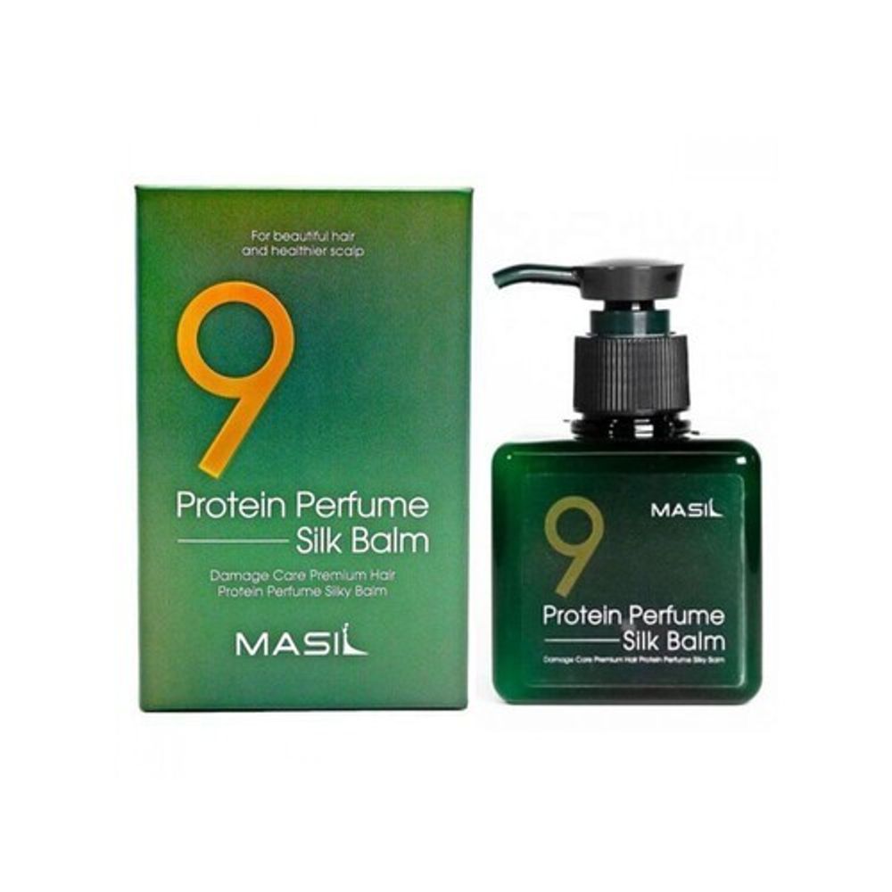 Masil Несмываемый протеиновый бальзам для поврежденных волос - 9 Protein perfume silk balm, 180мл