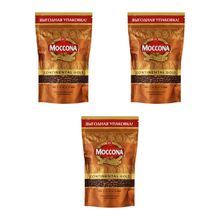 Кофе растворимый Moccona Continental Gold 140 г 3 шт