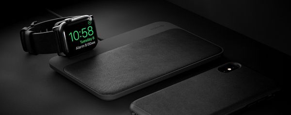 Тройное беспроводное зарядное устройство Nomad Base Station Watch Edition NM30045A00 (Black)