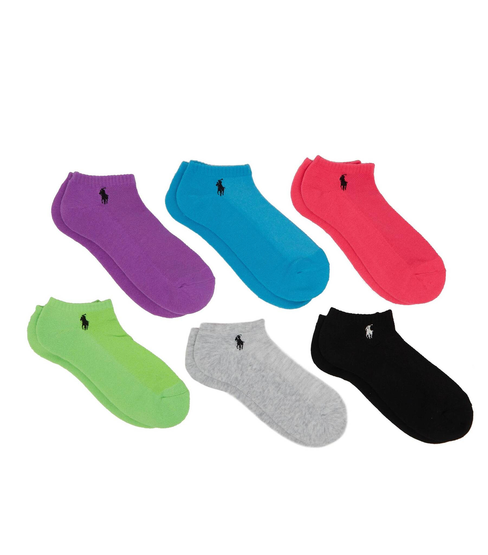 Носки 6 пар POLO RALPH LAUREN - разноцветная(455908153)