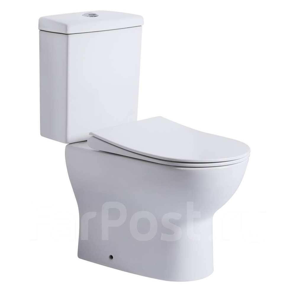 Унитаз-компакт Piano Ceramic PC-223 безободковый, дюропласт, микролифт