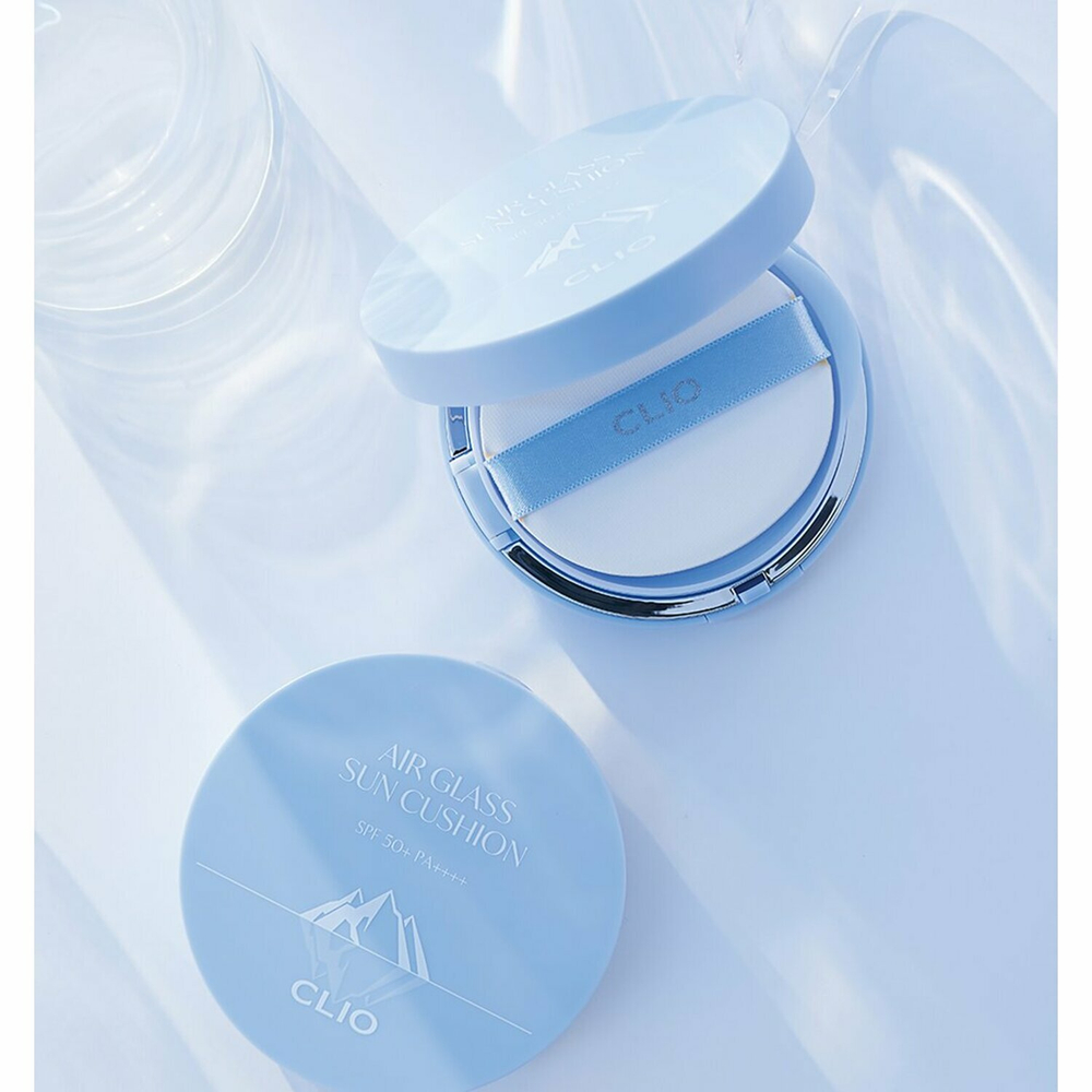 CLIO Солнцезащитной кушон Air Glass Sun Cushion Refill Set