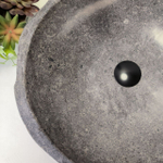 Раковина из речного камня RS-63328 (47*45*15) 0122