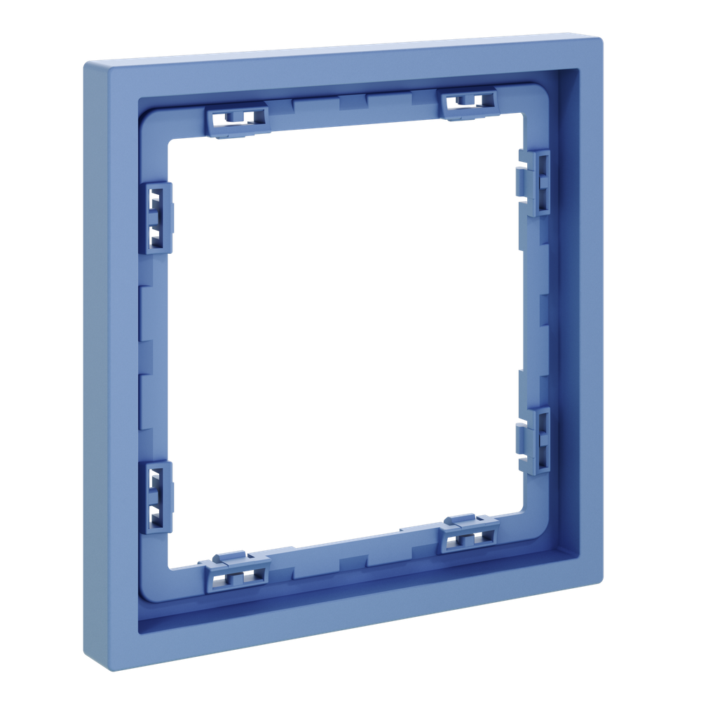 Рамка пластиковая на 1 пост, (деним) Voltum S70 VLS100115