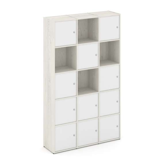Locker plus Комплект №9 LK.K-009 Дуб Наварра/Белый 1188*350*1983