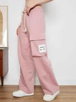 Брюки Toccotwo Карго Розовые