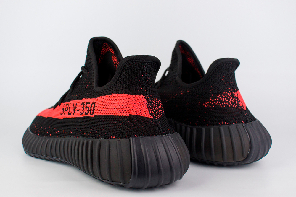 Кроссовки Adidas Yeezy 350 boost v2 Sply350 Black Pink