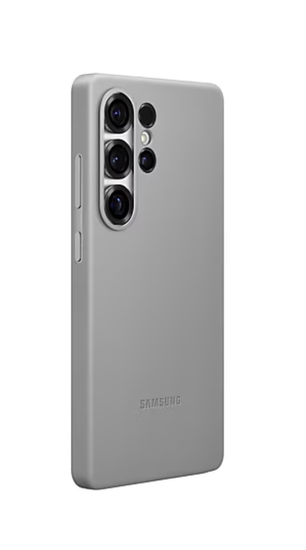 Чехол Kindsuit ( кожа)для Galaxy S25 Ultra. , серый